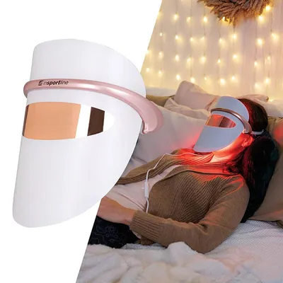 Produktbild von inSPORTline Esgrima LED-Gesichtsmaske, USB