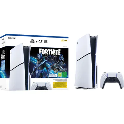 Produktbild von SONY PlayStation®5 - Fortnite® Cobalt Star Bundle (Modellgruppe - Slim)