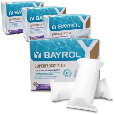 Produktbild von BAYROL Superflock Plus 4 kg (32 Stk.)