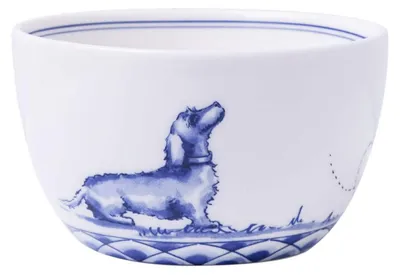 Productafbeelding van Heinen Delfts Blauw – Dipbak, model Teckel Nhaan