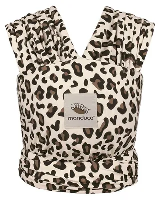Produktbild von Manduca Sling LimitedEdition Leo, Baby-Tragetuch, Junge/Mädchen, 15 kg, Schwarz, Braun, Baumwolle