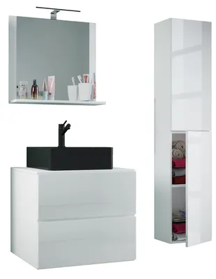 Produktbild von 4-tlg Waschtisch Badmöbel Lendas 60 cm L