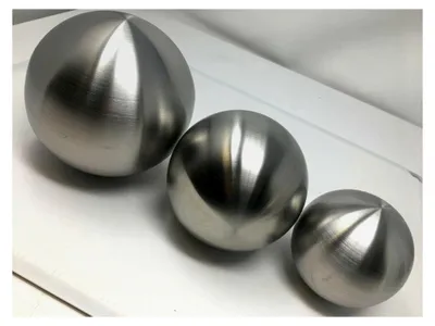 Produktbild von Hohlkugel aus Edelstahl V2A mit Gewinde M10 (Durchmesser 60 mm)