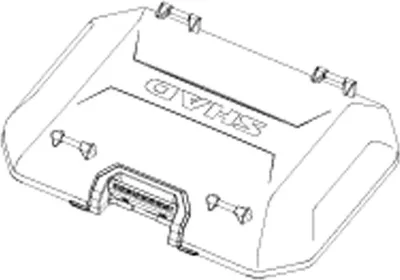 Image de Couverture en aluminium pour SHAD TERRA TR55 édition noire Topcase moto