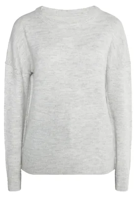 Produktbild von Ennia damen strickpullover - grau melange, L