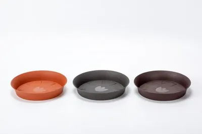 Obrázok produktu pre PLASTIA s.r.o. Podšálka TULIPAN priemer 12 cm, antracit