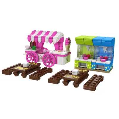 Obrázek produktu pro Stavebnice zmrzlinářského vozu a stroje s drápy Mould King 24033
