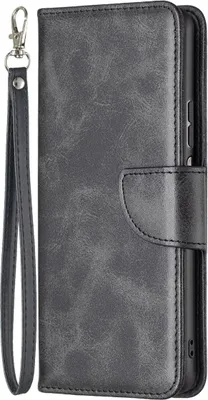 Produktbild von König Design Hülle kompatibel mit Xiaomi Redmi Note 11 Pro / Note 11 Pro+ 5G Kunstleder Handyhülle - Handy Case Schwarz