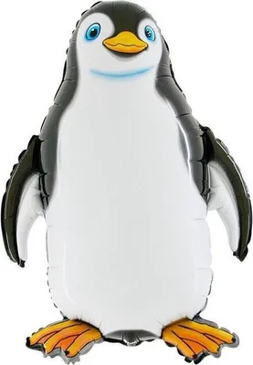 Immagine prodotto di Palloncino in pellicola a forma di pinguino, 66 cm, Grabo
