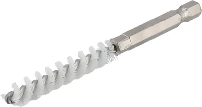 Zdjęcie produktu dla Szczotka nylonowa 9 mm z napedem szesciokatnym 1/4 cala