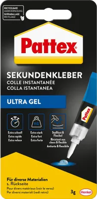 Produktbild von Pattex PSG2C, Gel, 24 h, Sichtverpackung, 1 Stück(e)