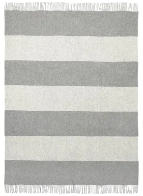 Produktbild von Eagle Products Decke Johann - native, 135x205 cm, silber, weiß