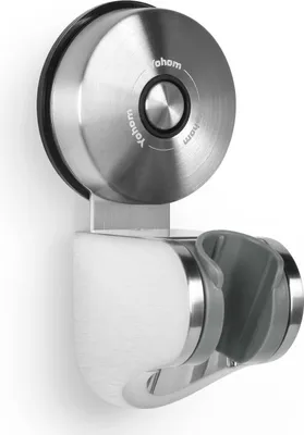 Produktbild von Duschkopfhalter mit Saugnapf - Verstellbare Badezimmerhalterung - Handbrause Halterung