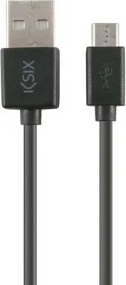 Productafbeelding van Kabel KSIX BXCUSB01, Micro USB, 1 meter, zwart