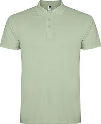 Obrázek produktu pro Roly PO6638 | Pánská polokošile Star, piqué - barva: Mist Green 264 - velikost: 3XL