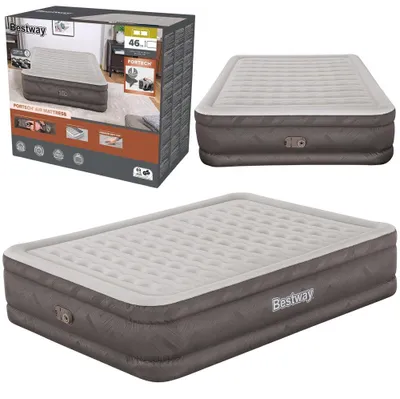 Produktbild von Bestway® Fortech® Doppelluftbett mit integrierter Elektropumpe 203 x 152 x 46 cm