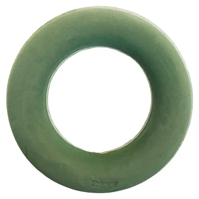 Steckschaum-Ring, Ø 35 cm, 2 Stück, dunkelgrün