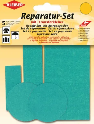 Produktbild von KLEIBER Flicken-Reparatur-Set türkis