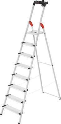 Produktbild von Aluminiowa drabina bezpieczeństwa Hailo L80 ComfortLine 8 stopni