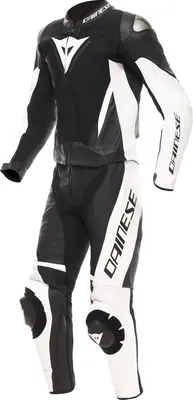 Zdjęcie produktu dla Dainese Demon Sprint 2-częściowy kombinezon skórzany czarny / biały / biały 56