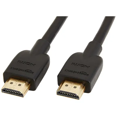 Produktbild von AmazonBasics HL-007308, 3 m, HDMI Typ A (Standard), HDMI Typ A (Standard), 3D, Audio Return Channel (ARC), Schwarz