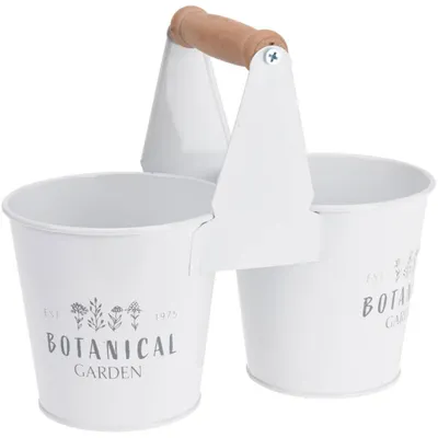 Obrázok produktu pre Kvetináče na bylinky BOTANICAL, drevený držiak