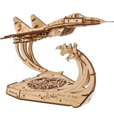Obrázok produktu pre 3D drevené mechanické puzzle Duch Kyjeva