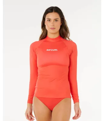 Productafbeelding van Rip Curl Elasthan Classic Surf UV-beschermend lang袖shirt, rood, maat L
