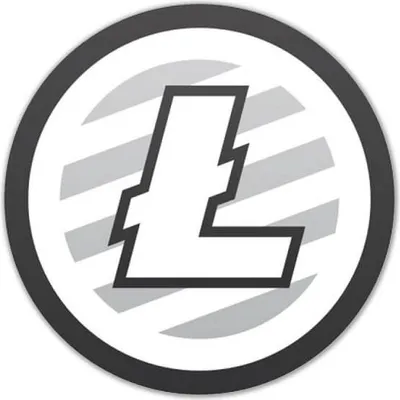 Produktbild von Aufkleber Litecoin Logo Ø 95 mm 10-er Pack