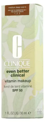 Zdjęcie produktu dla Clinique Even Better Clinical Vitamin Makeup SPF 50 Medium Deep Cool 4 (30 ml)