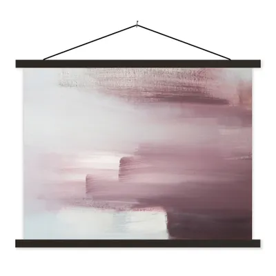 Produktbild von MuchoWow® Textilposter Malerei - Ölgemälde - Abstrakt 150x113 cm mit schwarzem Rahmen - Wohnzimmer
