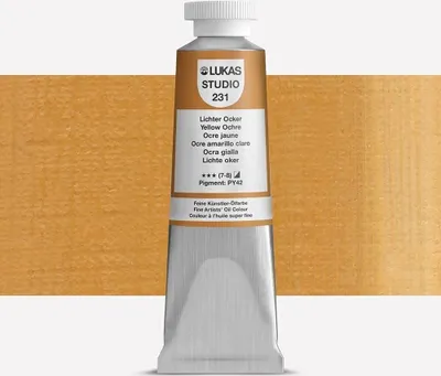 Zdjęcie produktu dla Lukas Studio Farba olejna Yellow Ochre 37 ml 1 szt.