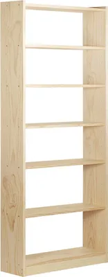 Image de Etagère Pin 7 Tablettes H216.7 X L79.6 X P25cm - Astigarraga
