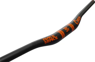Produktbild von Race Face SixC Carbon Riser Lenker, 35.0, 820x20mm, fox orange/schwarz - High...