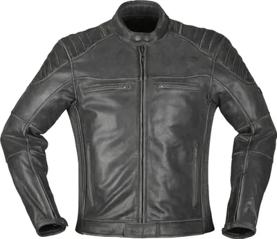 Image de Veste de moto en cuir Modeka Vincent Aged, noire, XL