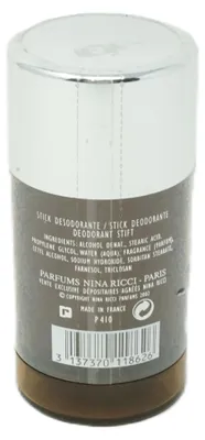 Produktbild von Nina Ricci Memoire D`Homme  Deodorant Stick 75 ml