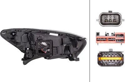 Obrázok produktu pre Hlavný svetlomet vľavo LED HELLA vhodný pre RENAULT CAPTUR