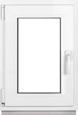 Obrázek produktu pro Plastová okna Framex bílá Šířka x výška 45 x 70 cm (450 x 700 mm) dvojitá (32 mm) otočná/sklopná DIN levá - Premium - všechny velikosti