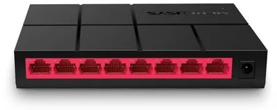 Produktbild von Mercusys MS108G Netzwerk-Switch Unmanaged Gigabit Ethernet (10/100/1000) Schwarz