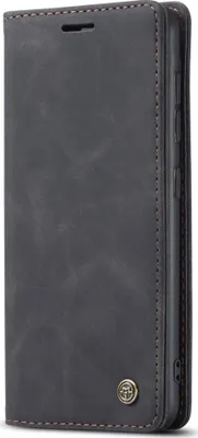 Produktbild von CaseMe 013 Klapphülle für Samsung Galaxy S20 - 2 Kartenfächer mit Standfunktion Kunstleder Schwarz