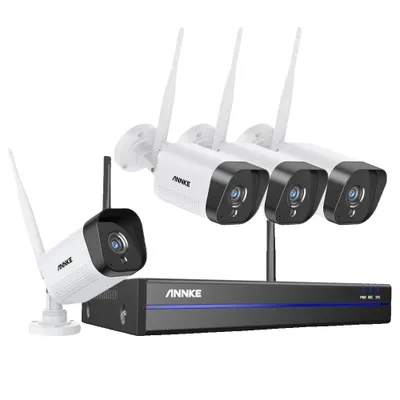 Obrázek produktu pro WiFi kamerový systém, rozlišení 3MP, záznam až 5MP, 4 kamery, žádné