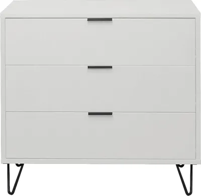 Produktbild von Kommode Erna 81x45x82 Kreidegrau matt Lack 14718-D