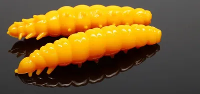 Produktbild von Libra Lures Larva Kunstköder (dark yellow)