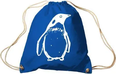 Produktbild von Trend-Bag mit Aufdruck - Pinguin - 65041 - Turnbeutel Sporttasche Rucksack