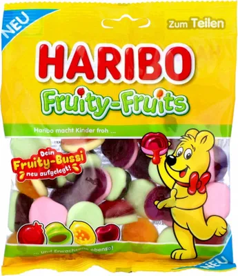 Obrázok produktu pre Haribo Fruity - Ovocie 160 g vrecko