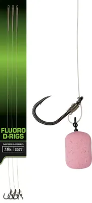 Produktbild von Fox Carp Ready Rigs Fluoro D-Rig Size 6 3Pcs