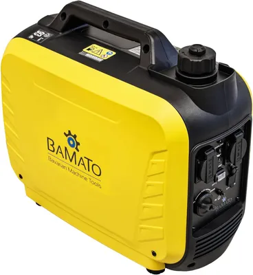 Produktbild von BGE-2000I Inverter-Stromgenerator | 2000 Watt | Inverter-Technologie | 64,1 dB(A) | Zwei 230 V Wechselstromsteckdosen und zwei 2,1 A Schnellladeanschlüsse