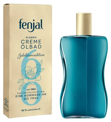 Obrázek produktu pro Fenjal Krémový olej do koupele Classic Přírodní olej a klasická vůně 200ml
