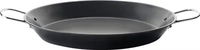 Produktbild von Ibili Gandia Paella 501032 Bratpfanne, 32 cm max. Durchmesser, Gusseisen/Gussaluminium, Induktionsherd-geeignet, Antihaftbeschichtung