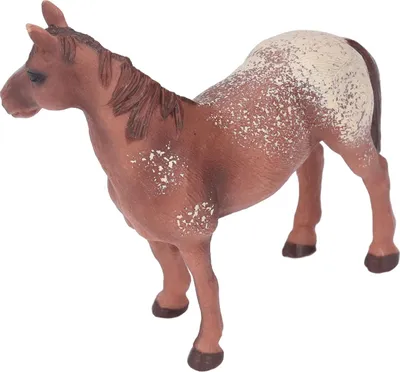 Immagine prodotto di Modello di cavallo Appaloosa per bambini, PVC, simulato, figura di animale vivente, decorazione, regalo di compleanno